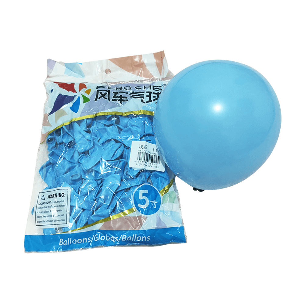 Usine de petite taille 5 pouces Air gonflable Mini ballon en latex à long cou de 5 pouces