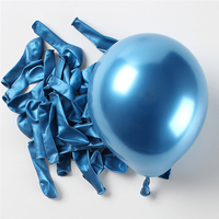 Ballon Bleu Chrome 5