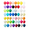 Ballon d'hélium biodégradable en latex de couleur mate de décoration de fête d'anniversaire en gros