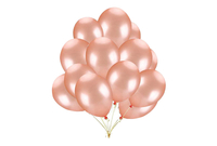 Ballon en latex or rose 12 pouces 3,2 g