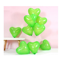Ballon coeur vert