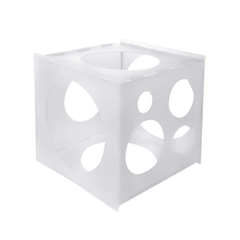 Outil de mesure Cube Transparent Ballon Sizer Box
