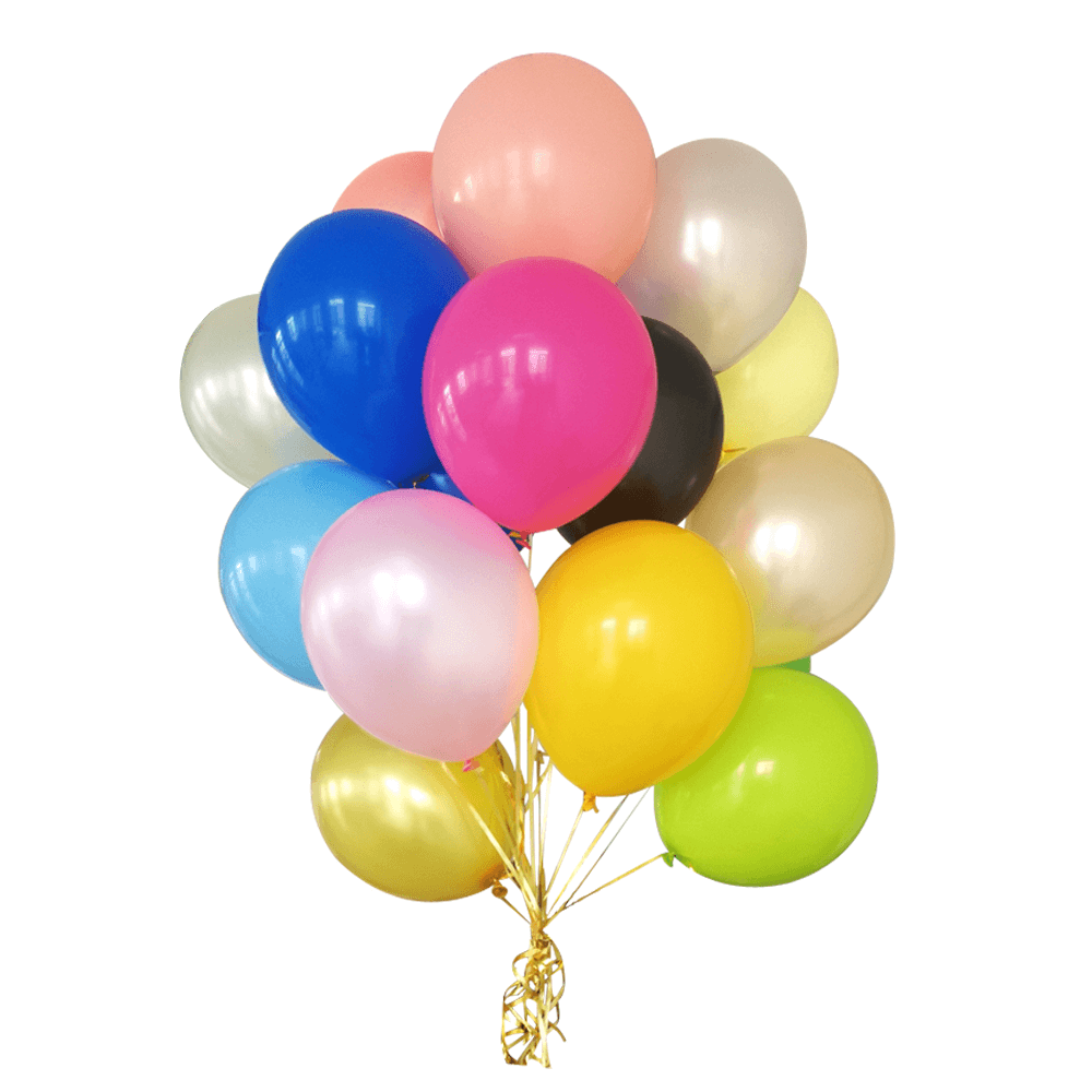 Ballon d'hélium biodégradable en latex de couleur mate de décoration de fête d'anniversaire en gros